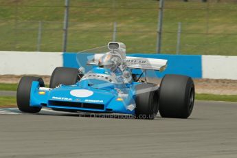 © Octane Photographic Ltd. Donington Park un-silenced general test day, 26th April 2012. Matra MS120 - Historic F1 Championship - Rob Hall. Digital Ref : 0301cb1d3396