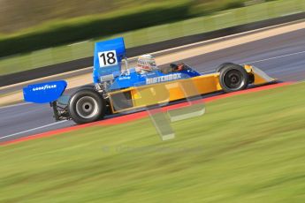 © Octane Photographic Ltd. Donington Park un-silenced general test day, 26th April 2012. Bob Berridge, Ex-John Watson, Surtees TS16, Master Grand Prix, Historic F1. Digital Ref : 0301cb7d7499