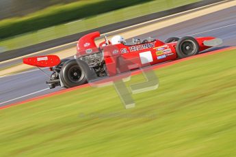 © Octane Photographic Ltd. Donington Park un-silenced general test day, 26th April 2012. March 711, Historic F1. Digital Ref : 0301cb7d7528