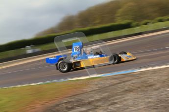 © Octane Photographic Ltd. Donington Park un-silenced general test day, 26th April 2012. Bob Berridge, Ex-John Watson, Surtees TS16, Master Grand Prix, Historic F1. Digital Ref : 0301cb7d7705