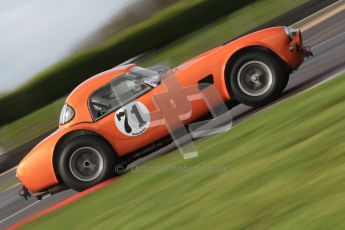 © Octane Photographic Ltd. Donington Park un-silenced general test day, 26th April 2012. Ingram/Chiles/Chiles Jr, AC Cobra. Digital Ref : 0301cb7d7872