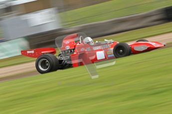 © Octane Photographic Ltd. Donington Park un-silenced general test day, 26th April 2012. March 711, Historic F1. Digital Ref : 0301cb7d8027