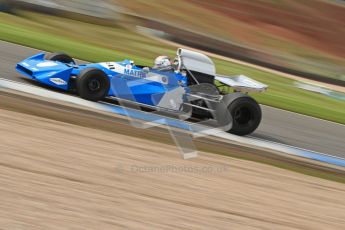 © Octane Photographic Ltd. Donington Park un-silenced general test day, 26th April 2012. Matra MS120 - Historic F1 Championship - Rob Hall. Digital Ref : 0301cb7d8190