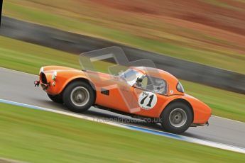 © Octane Photographic Ltd. Donington Park un-silenced general test day, 26th April 2012. Ingram/Chiles/Chiles Jr, AC Cobra. Digital Ref : 0301cb7d8360