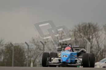 © Octane Photographic Ltd. Donington Park un-silenced general test day, 26th April 2012. Kat Impey, F3 Cup. Digital Ref : 0301lw7d8858