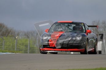 © Octane Photographic Ltd. Donington Park un-silenced general test day, 26th April 2012. Chris Bentley - British GT Cup - Porsche 996 GT3. Digital Ref : 0301lw7d9353