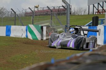 © Octane Photographic Ltd. Donington Park un-silenced general test day, 26th April 2012. Performance Direct Radical Clubman's Cup - Supersports, Jennifer Ridgway. Digital Ref : 0301lw7d9479