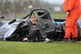 © Octane Photographic Ltd. Donington Park un-silenced general test day, 26th April 2012. Performance Direct Radical Clubman's Cup - Supersports, Jennifer Ridgway. Digital Ref : 0301lw7d9526
