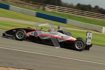 © Octane Photographic Ltd. Donington Park un-silenced general test day, 26th April 2012. James Abbott, Dallara F306, F3 Cup. Digital Ref : 0301lw7d9897