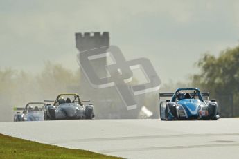 © Octane Photographic Ltd. Donington Park un-silenced general test day, 26th April 2012. Performance Direct Radical Clubman's Cup - Supersports, Tom Jordan and Alex Kapadia. Digital Ref : 0301cb1d2705