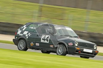 © Octane Photographic Ltd. Donington Park un-silenced general test day, 26th April 2012. Mk.2 Golf GTi Championship. P.Milne. Digital Ref : 0301cb1d3018