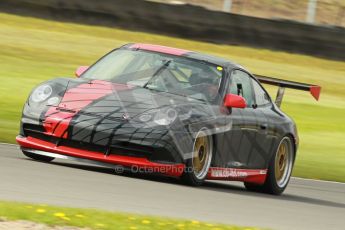 © Octane Photographic Ltd. Donington Park un-silenced general test day, 26th April 2012. Chris Bentley - British GT Cup - Porsche 996 GT3. Digital Ref : 0301cb1d3166