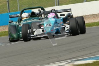 © Octane Photographic Ltd. Donington Park un-silenced general test day, 26th April 2012. Kat Impey, F3 Cup. Digital Ref : 0301cb1d3545