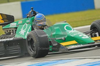 © Octane Photographic Ltd. Donington Park testing, May 17th 2012. Nigel Greensall - Ex-Michele Simmonds Alboreto Tyrrell 012. Digital Ref : 0339cb1d6809