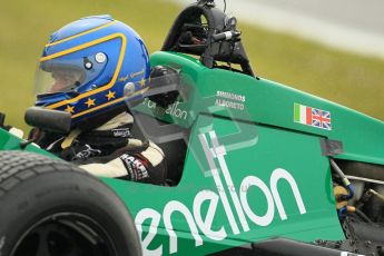 © Octane Photographic Ltd. Donington Park testing, May 17th 2012. Nigel Greensall - Ex-Michele Simmonds Alboreto Tyrrell 012. Digital Ref : 0339cb1d6819