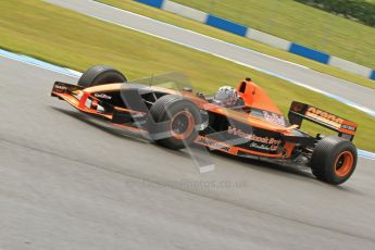 © Octane Photographic Ltd. Donington Park testing, May 17th 2012. BossGP - Arrows A21 - Michael Woodcock. Digital Ref : 0339cb7d2738