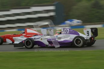 © Octane Photographic Ltd. Donington Park testing, May 17th 2012. Unknown tester - Hillspeed racing and Josh Webster - MGR Motorsport, Formula Renault BARC. Digital Ref : 0339lw7d9010