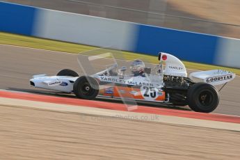 © Octane Photographic Ltd. Donington Park un-silenced general testing. Thursday 29th March 2012. McLaren M19, Historic F1. Digital Ref : 0261cb7d4002