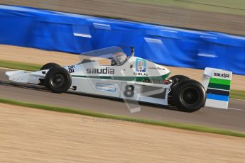 © Octane Photographic Ltd. Donington Park un-silenced general testing. Thursday 29th March 2012. Williams FW06 - Rob Hall, Historic F1. Digital Ref : 0261cb7d4049
