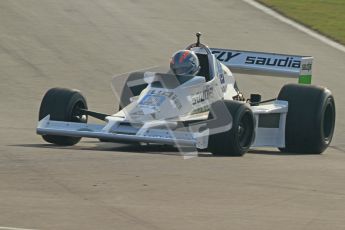 © Octane Photographic Ltd. Donington Park un-silenced general testing. Thursday 29th March 2012. Williams FW06 - Rob Hall, Historic F1. Digital Ref : 0261cb7d4173