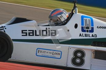 © Octane Photographic Ltd. Donington Park un-silenced general testing. Thursday 29th March 2012. Williams FW06 - Rob Hall, Historic F1. Digital Ref : 0261cb7d4176