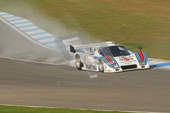 © Octane Photographic Ltd. Donington Park un-silenced general testing. Thursday 29th March 2012. Lancia LC2 - Rupert Clevely. Digital Ref : 0261cb7d4454