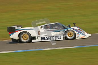 © Octane Photographic Ltd. Donington Park un-silenced general testing. Thursday 29th March 2012. Lancia LC2. Digital Ref : 0261cb7d4458