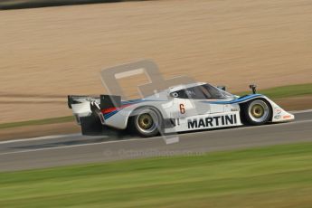 © Octane Photographic Ltd. Donington Park un-silenced general testing. Thursday 29th March 2012. Lancia LC2. Digital Ref : 0261cb7d4736