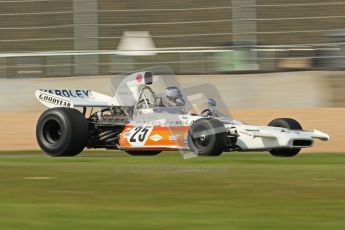 © Octane Photographic Ltd. Donington Park un-silenced general testing. Thursday 29th March 2012. McLaren M19, Historic F1. Digital Ref : 0261cb7d4942