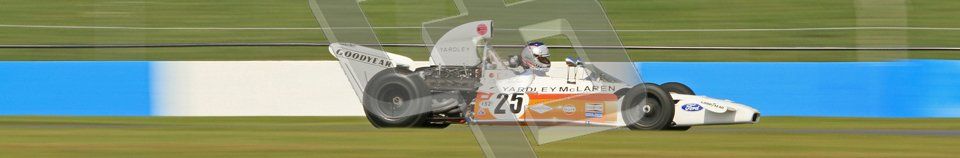 © Octane Photographic Ltd. Donington Park un-silenced general testing. Thursday 29th March 2012. Mclaren M19, Historic F1. Digital Ref : 0261cb7d4981