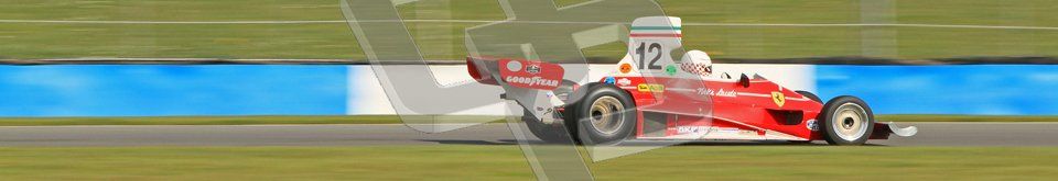 © Octane Photographic Ltd. Donington Park un-silenced general testing. Thursday 29th March 2012. Ex-Niki Lauda Ferrari 312T, Historic F1. Digital Ref : 0261cb7d5009
