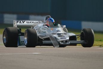 © Octane Photographic Ltd. Donington Park un-silenced general testing. Thursday 29th March 2012. Ex-Keke Rosberg Williams FW08, Historic F1. Digital Ref : 0261cb7d5376