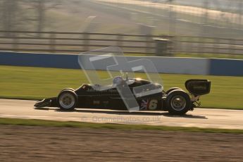 © Octane Photographic Ltd. Donington Park un-silenced general testing. Thursday 29th March 2012. Lotus 77 - Rob Hall Lotus 77 - Rob Hall, Historic F1. Digital Ref : 0261lw7d3873