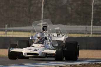 © Octane Photographic Ltd. Donington Park un-silenced general testing. Thursday 29th March 2012. McLaren M19, Historic F1. Digital Ref : 0261lw7d4294