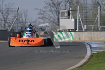 © Octane Photographic Ltd. Donington Park un-silenced general testing. Thursday 29th March 2012, March Historic F1. Digital Ref : 0261lw7d4407