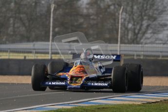 © Octane Photographic Ltd. Donington Park un-silenced general testing. Thursday 29th March 2012, Historic F1. Digital Ref : 0261lw7d4594