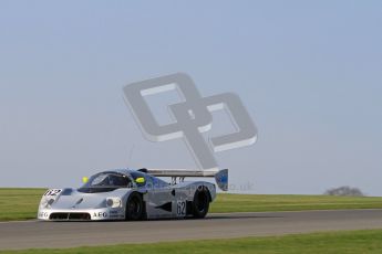 © Octane Photographic Ltd. Donington Park un-silenced general testing. Thursday 29th March 2012. Sauber C9 - Gareth Evans. Digital Ref : 0261lw7d4812