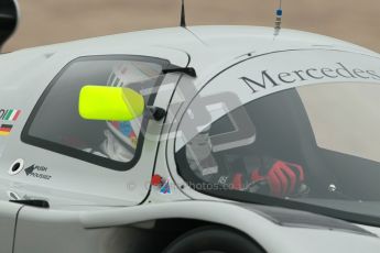 © Octane Photographic Ltd. Donington Park testing, May 3rd 2012. Bob Berridge driving the ex-Michael Schumacher/Mauro Baldi Sauber C11. Digital Ref : 0313cb1d6791