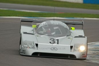 © Octane Photographic Ltd. Donington Park testing, May 3rd 2012. Bob Berridge driving the ex-Michael Schumacher/Mauro Baldi Sauber C11. Digital Ref : 0313cb1d6815