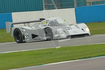 © Octane Photographic Ltd. Donington Park testing, May 3rd 2012. Bob Berridge driving the ex-Michael Schumacher/Mauro Baldi Sauber C11. Digital Ref : 0313cb1d6874