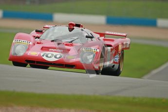 © Octane Photographic Ltd. Donington Park testing, May 3rd 2012. Ex-Ickx/Giunti Ferrari 512M. Digital Ref : 0313cb1d7095