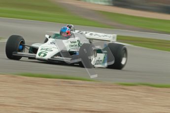 © Octane Photographic Ltd. Donington Park testing, May 3rd 2012. Ex-Keke Rosberg Williams FW08, Historic F1. Digital Ref : 0313cb1d7377