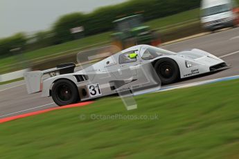 © Octane Photographic Ltd. Donington Park testing, May 3rd 2012. Bob Berridge driving the ex-Michael Schumacher/Mauro Baldi Sauber C11. Digital Ref : 0313cb7d9361