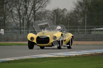 © Octane Photographic Ltd. Donington Park testing, May 3rd 2012. Ex-Carroll Shelby/Dan Gurney Old Yeller Mk.II, Sean McLung. . Digital Ref : 0313lw7d5775