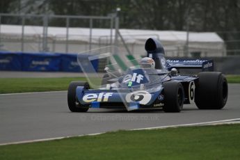 © Octane Photographic Ltd. Donington Park testing, May 3rd 2012. John Delane, ex-Jackie Stewart Tyrrell 006, Historic F1 Championship. Digital Ref : 0313lw7d5970