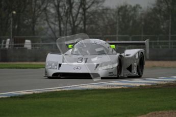 © Octane Photographic Ltd. Donington Park testing, May 3rd 2012. Bob Berridge driving the ex-Michael Schumacher/Mauro Baldi Sauber C11. Digital Ref : 0313lw7d5977