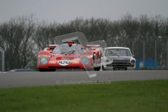 © Octane Photographic Ltd. Donington Park testing, May 3rd 2012. Ex-Ickx/Giunti Ferrari 512M. Digital Ref : 0313lw7d6260