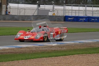 © Octane Photographic Ltd. Donington Park testing, May 3rd 2012. Ex-Ickx/Giunti Ferrari 512M. Digital Ref : 0313lw7d6358