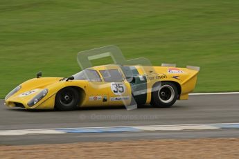 © Octane Photographic Ltd. Donington Park testing, May 3rd 2012. Lola T70. Digital Ref : 0313lw7d6816