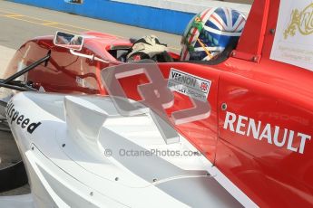© Octane Photographic Ltd. 2012. Donington Park - General Test Day. Thursday 16th August 2012. Formula Renault BARC. Kieran Vernon - Hillspeed. Digital Ref : 0458cb1d0159